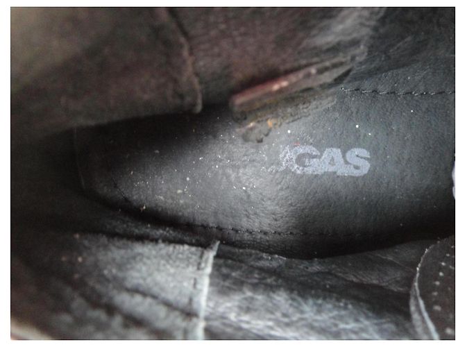 Pataugas Sneaker aus Leder Grau - Ansicht 6