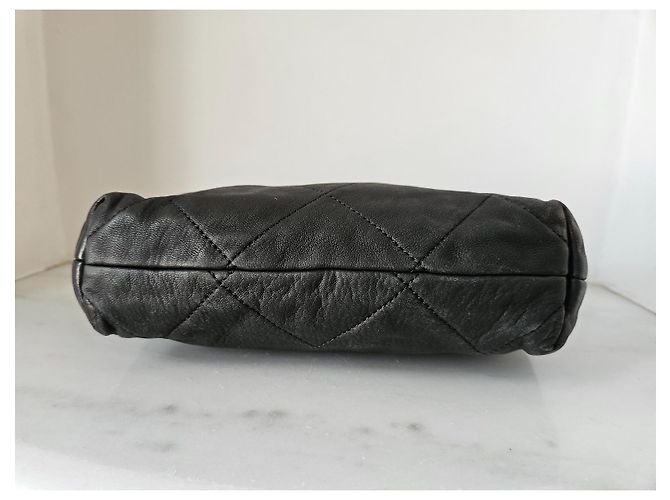 Clutch Lanvin in pelle nera Nero - vista 4