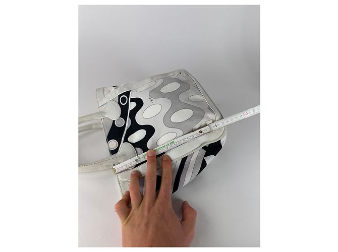 Vintage Emilio Pucci Tasche Weiß - Ansicht 13