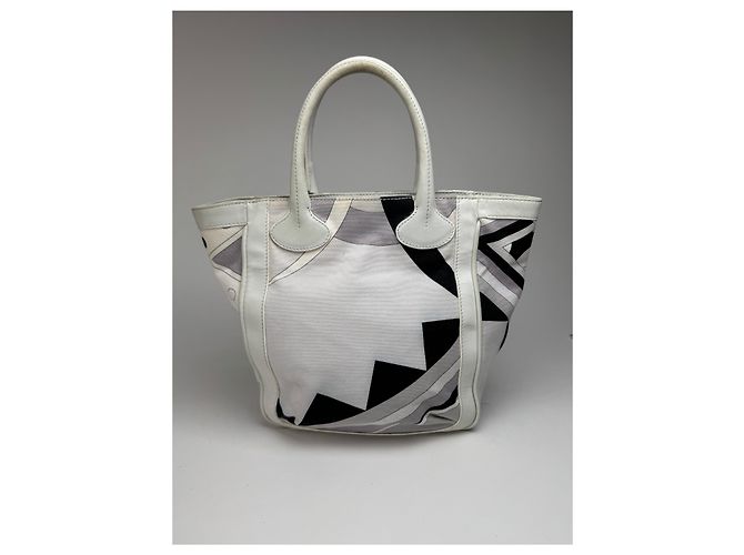 Vintage Emilio Pucci Tasche Weiß - Ansicht 4