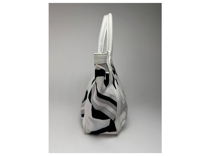 Vintage Emilio Pucci Tasche Weiß - Ansicht 9