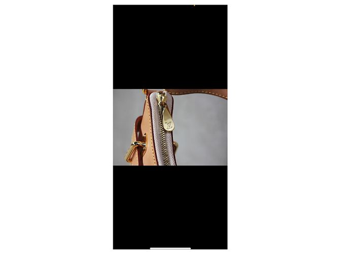 Louis Vuitton Greta Multicolor Black Canvas Leather Multicor - vista 9
