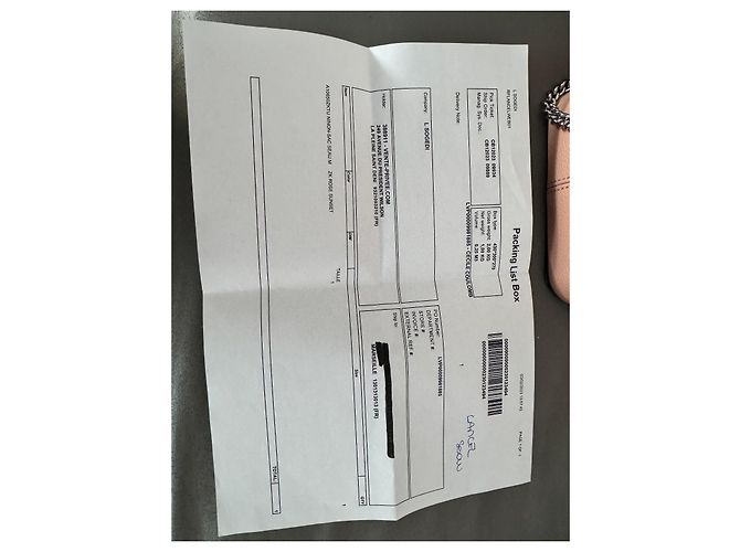 Borsa a mano Lancel in pelle rosa - vista 8