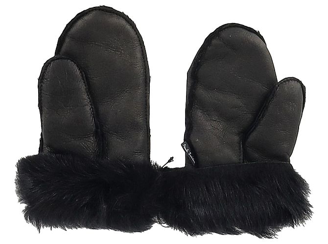 Paul Smith Handschuhe aus schwarzem Leder - Ansicht 2