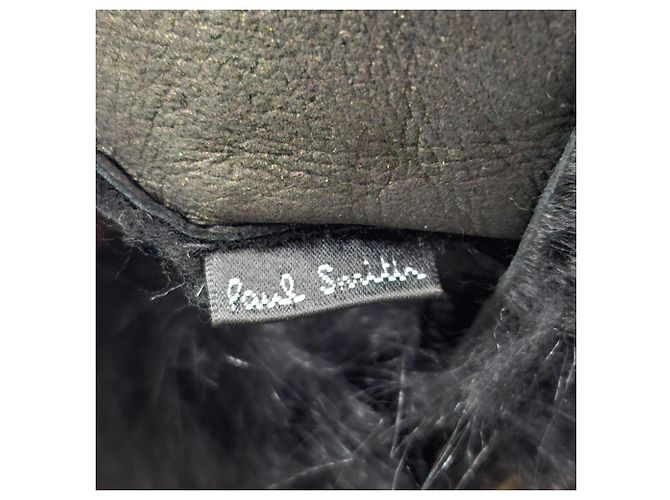 Paul Smith Handschuhe aus schwarzem Leder - Ansicht 5