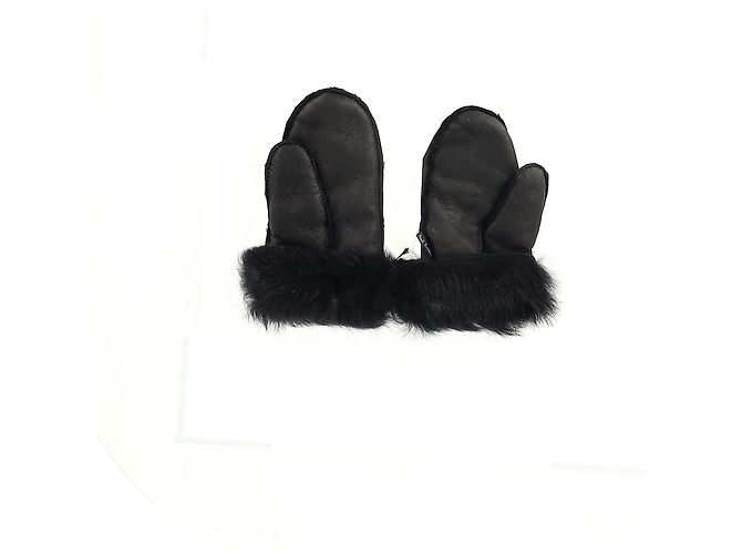 Paul Smith Handschuhe aus schwarzem Leder - Ansicht 7
