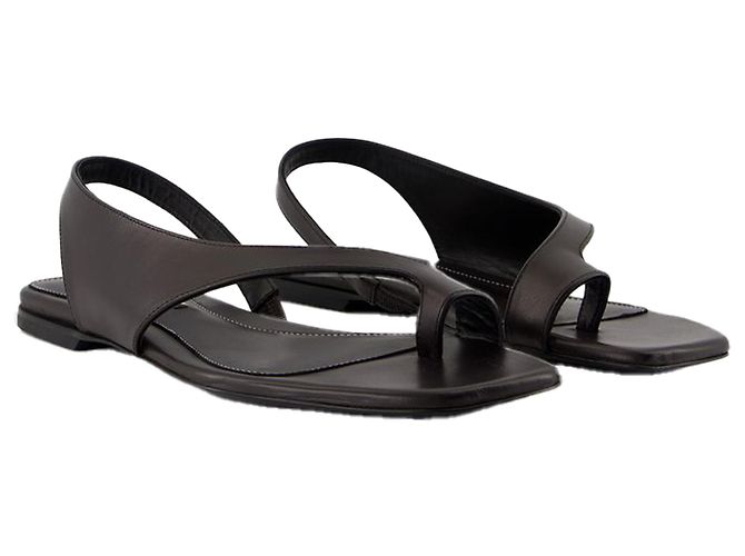 Totême Sandalen - TOTEME - Leder - Schwarz - Ansicht 2