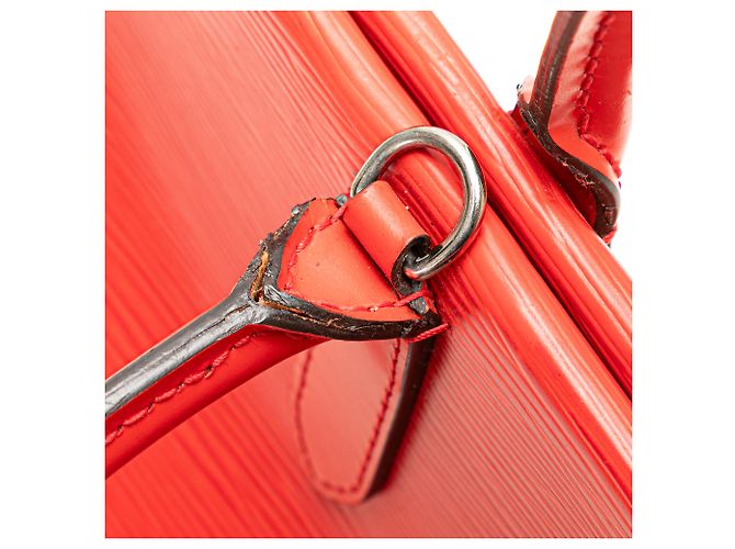Louis Vuitton Rosso Epi Marly MM - vista 9