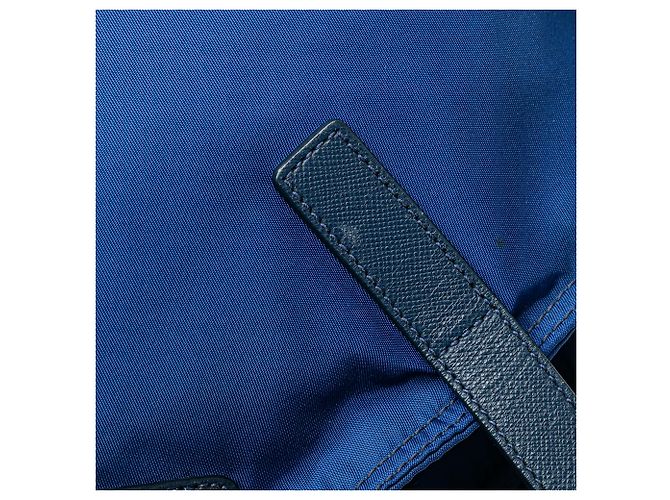 Prada Blaue Tessuto-Handtasche - Ansicht 12