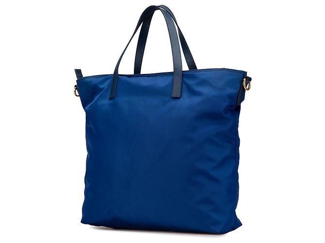 Prada Blaue Tessuto-Handtasche - Ansicht 2