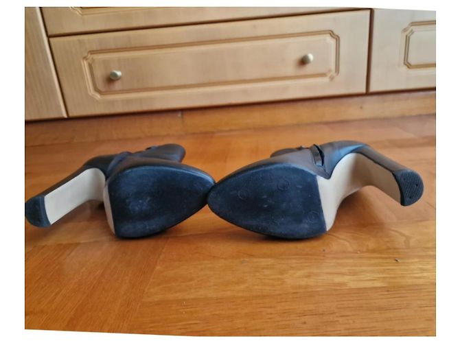 Autre Marque Stivaletti Ninalilou in pelle nappa nera Nero - vista 10