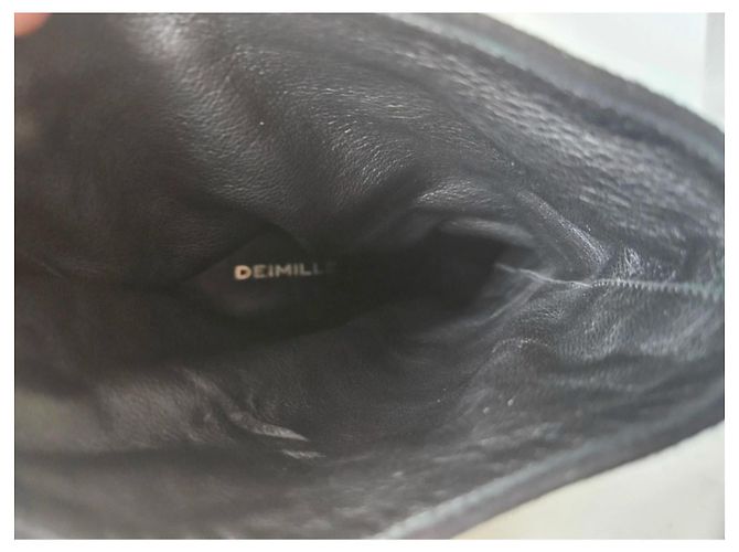 Autre Marque Botines Deimille de piel metalizada Metálico - vista 10