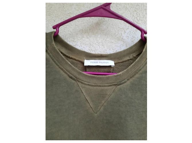 Sudadera Pierre Balmain Verde Oliva Algodón - vista 3