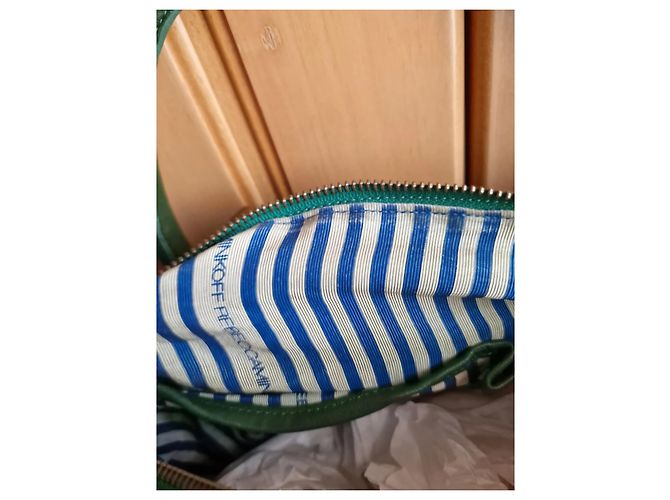 Bolsa de mão Rebecca Minkoff em couro verde - vista 6