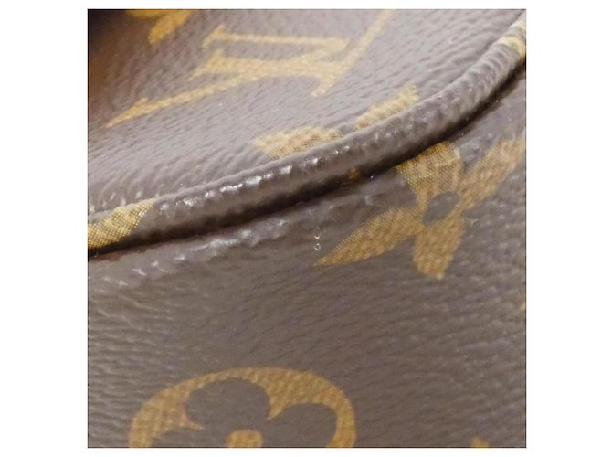 Borsa a Spalla Louis Vuitton Monogram Wallet on Chain Ivy M81911 Marrone - vista 3
