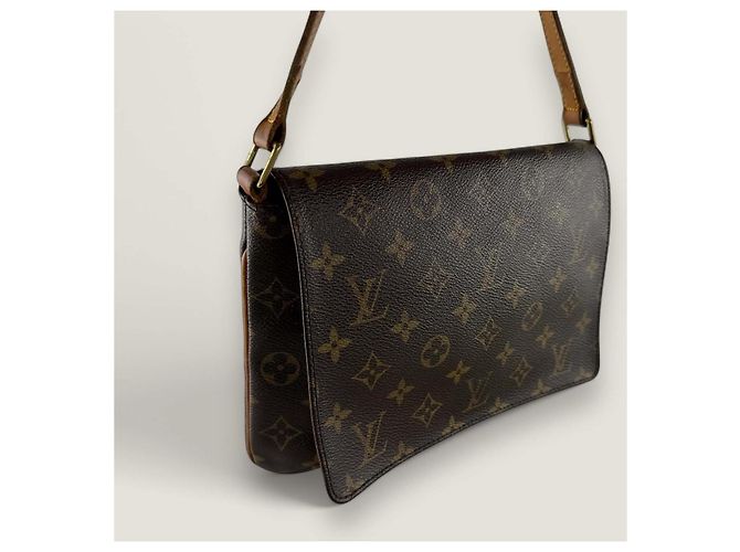 Louis Vuitton Musette Tango tracolla lunga vintage Marrone - vista 6