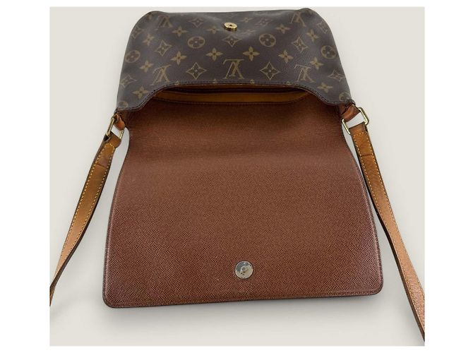 Louis Vuitton Musette Tango tracolla lunga vintage Marrone - vista 8