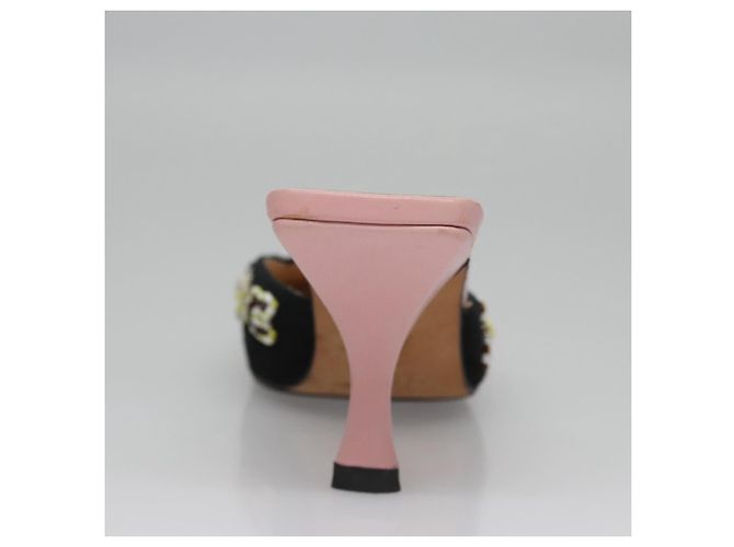 FENDI High Heels Canvas 35 1/2 Rosa Auth 101094 Pink - Ansicht 16