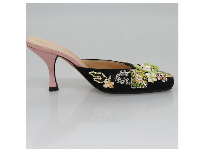 FENDI High Heels Canvas 35 1/2 Rosa Auth 101094 Pink - Ansicht 19