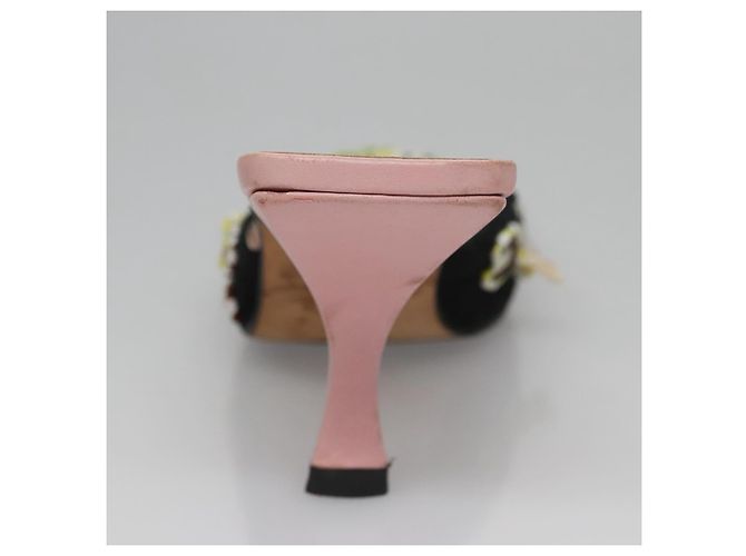 FENDI High Heels Canvas 35 1/2 Rosa Auth 101094 Pink - Ansicht 31