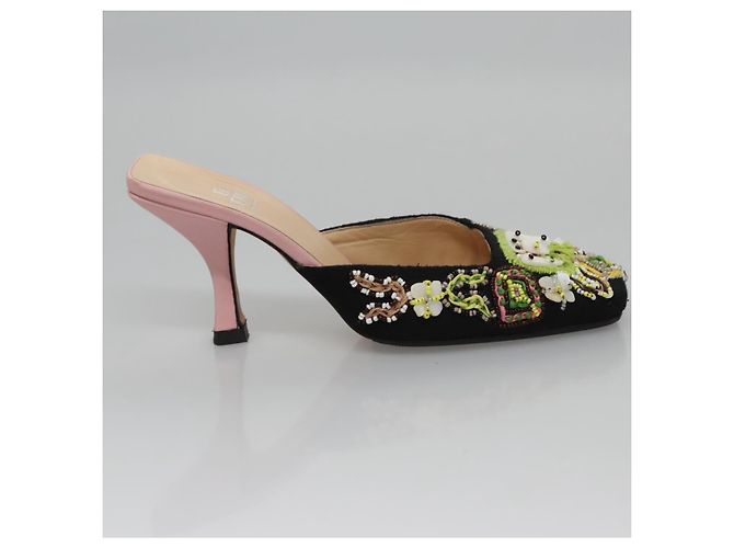 FENDI High Heels Canvas 35 1/2 Rosa Auth 101094 Pink - Ansicht 4