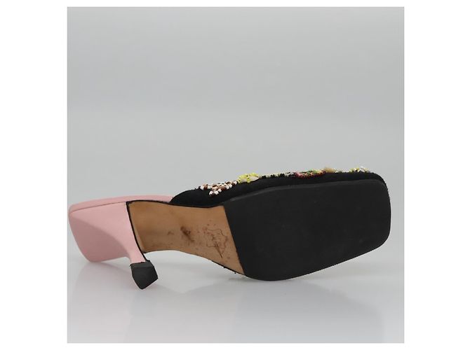FENDI High Heels Canvas 35 1/2 Rosa Auth 101094 Pink - Ansicht 7
