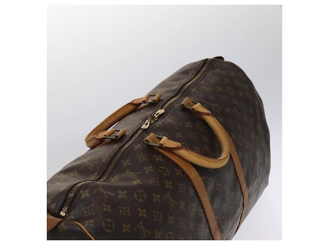 LOUIS VUITTON Monogram Keepall 60 Borsa Boston M41422 LV Auth 113683 Monogramma - vista 6