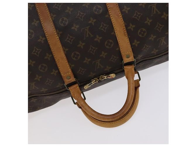 LOUIS VUITTON Monogram Keepall 60 Borsa Boston M41422 LV Auth 113683 Monogramma - vista 7