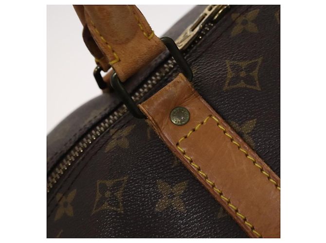 LOUIS VUITTON Monogram Keepall 60 Borsa Boston M41422 LV Auth 113683 Monogramma - vista 9