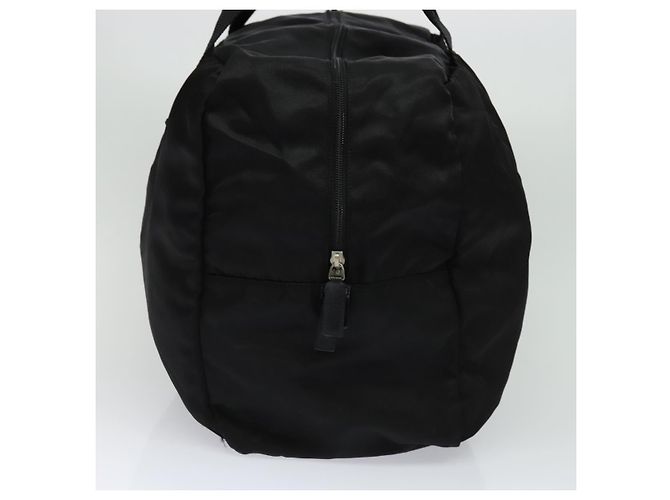 Borsa Boston GUCCI in nylon nero 012 0389 Auth bs22576 - vista 4