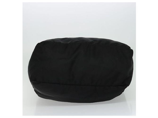 Borsa Boston GUCCI in nylon nero 012 0389 Auth bs22576 - vista 5