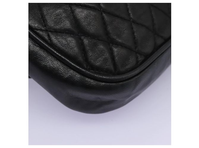 Borsa a spalla BALLY in pelle nera e oro Auth BD059 Nero D'oro - vista 16