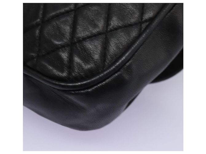 Borsa a spalla BALLY in pelle nera e oro Auth BD059 Nero D'oro - vista 17