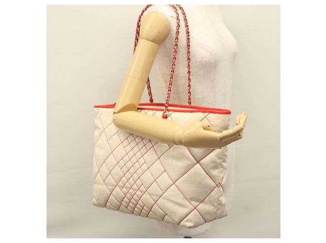 FENDI Zucca Canvas Tote Bag Beige Auth 99179 - Ansicht 22
