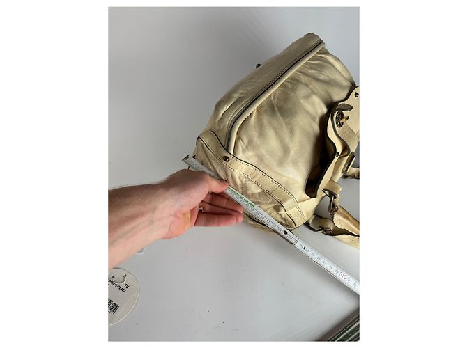 Chloé Vintage Chloe Leder Tasche Beige - Ansicht 11