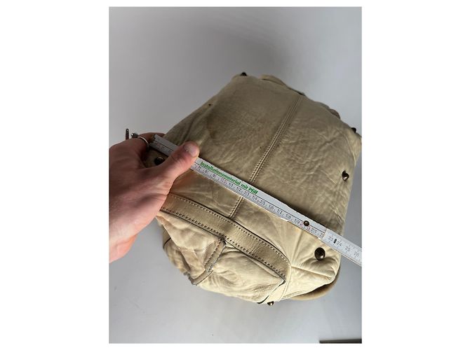 Chloé Vintage Chloe Leder Tasche Beige - Ansicht 12