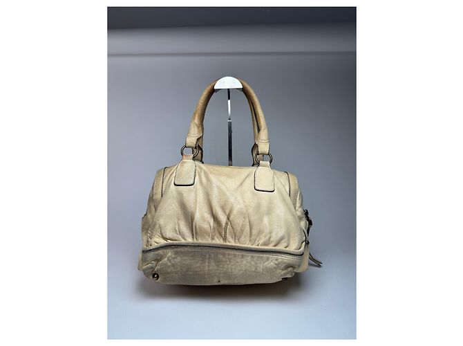 Chloé Vintage Chloe Leder Tasche Beige - Ansicht 15