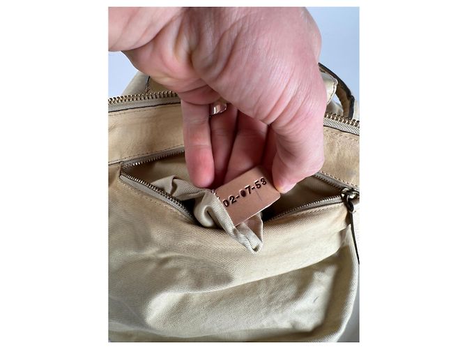 Chloé Vintage Chloe Leder Tasche Beige - Ansicht 4