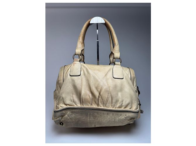Chloé Vintage Chloe Leder Tasche Beige - Ansicht 5