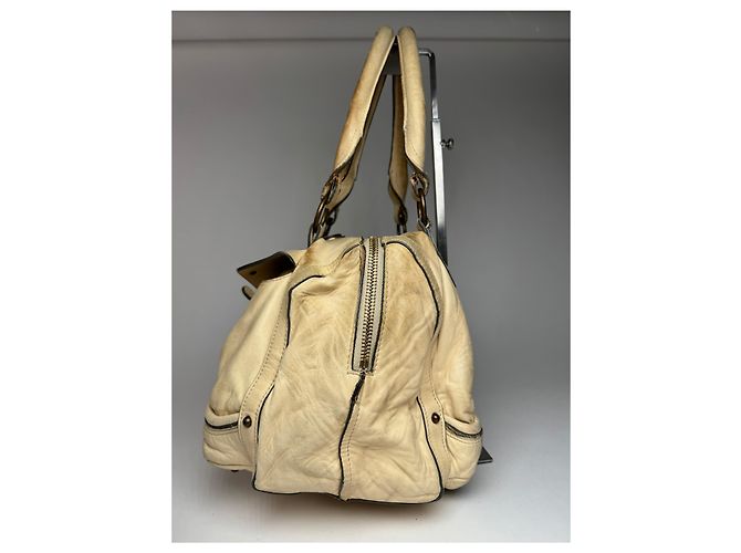 Chloé Vintage Chloe Leder Tasche Beige - Ansicht 7