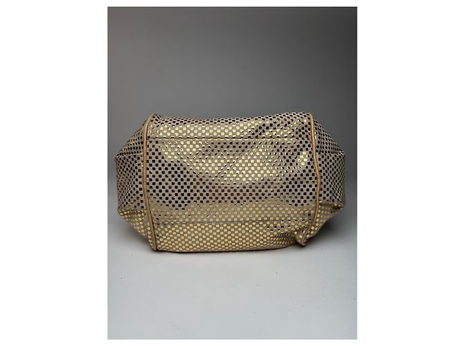 Chloé Vintage Chloe 2-Wege Leder Tasche golden - Ansicht 7