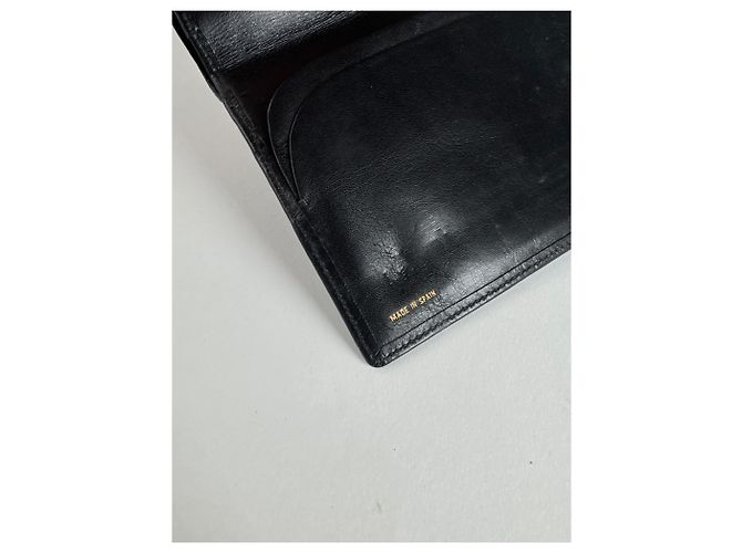 Clutch in pelle vintage Givenchy GV3 nera Nero - vista 8