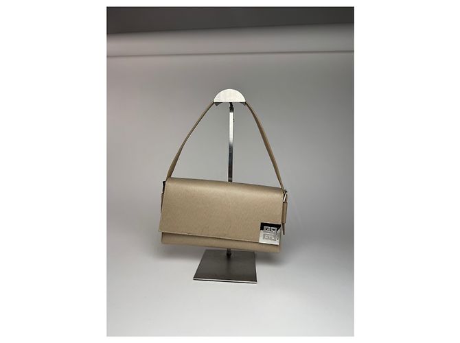 Vintage Givenchy 4G Baguette Tasche Beige - Ansicht 11