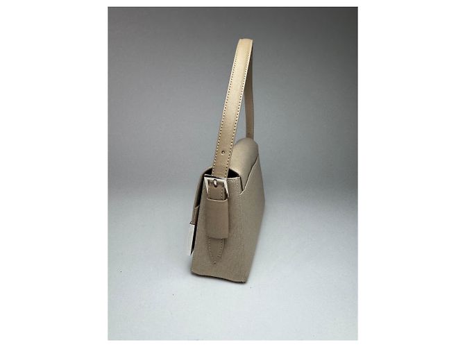 Vintage Givenchy 4G Baguette Tasche Beige - Ansicht 3