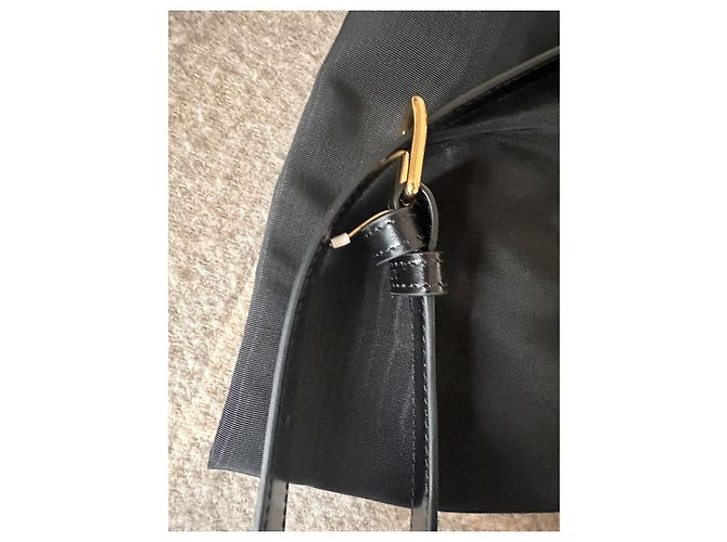 Classic Box Borsa Céline Triomphe in pelle nera Nero - vista 13