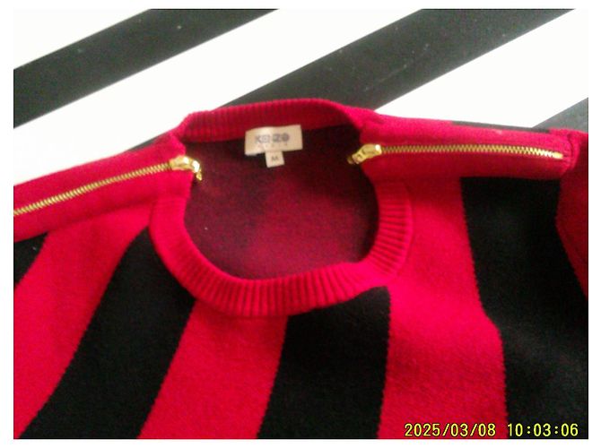 Vestido de Suéter Kenzo de Viscose Multicor - vista 6