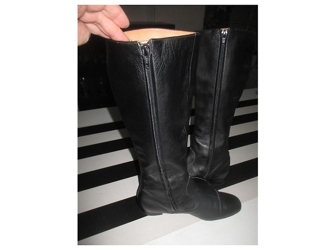 Botas Robert Clergerie de piel negra Negro - vista 3