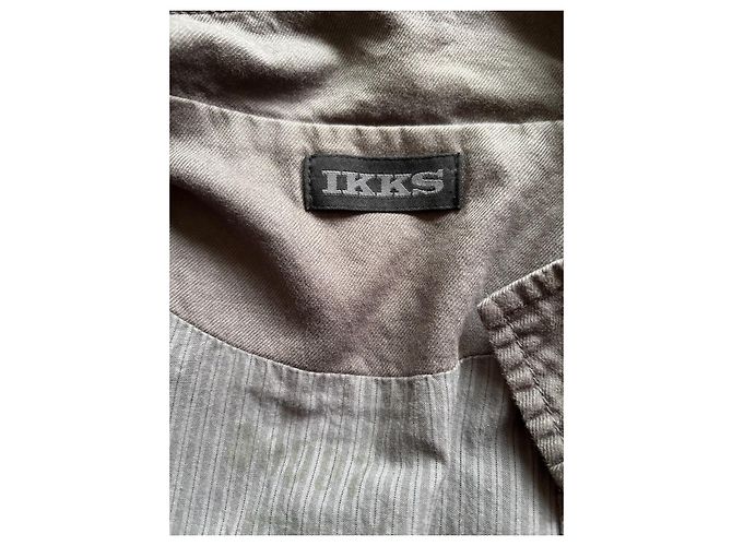 Chaqueta Ikks de algodón marrón Castaño - vista 9
