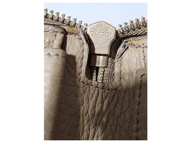 Cartera Continental Gucci Soho GG Logo Beige - vista 11