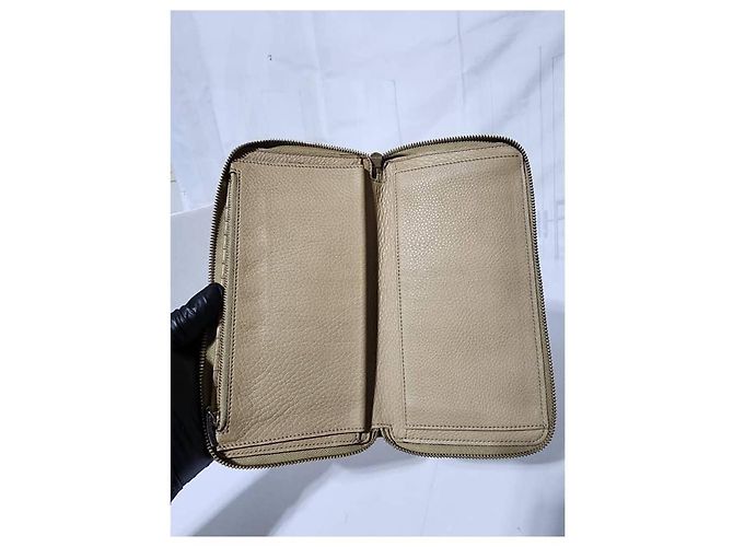 Cartera Continental Gucci Soho GG Logo Beige - vista 13